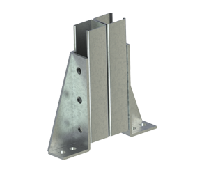 Double Channer Gusseted Bracket