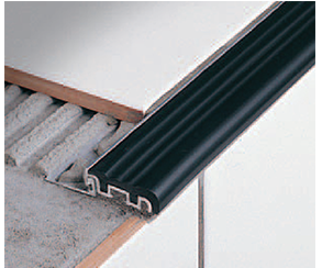 “Clip System” Stair Nosing Profile for Ceramic Laid Steps