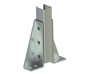 Single Channel Gusseted Bracket