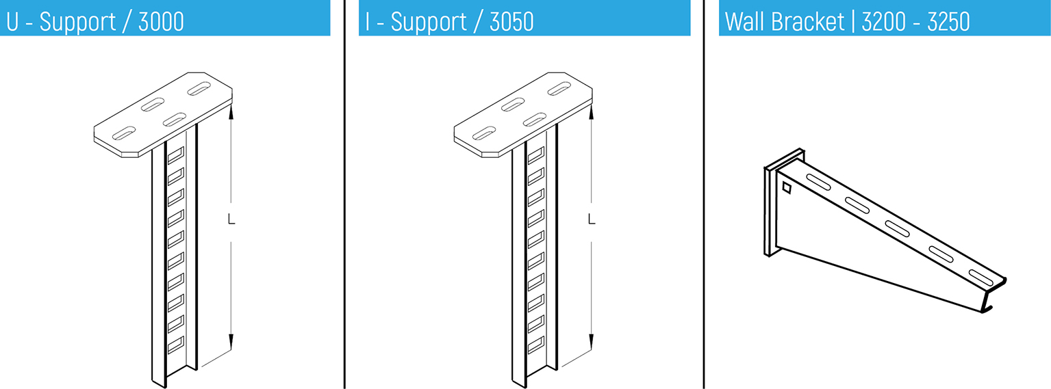 Cable Management Support Systems - Cable Management Systems - MEP