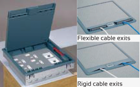 CABLE TRUNKING - Floor - Courbi